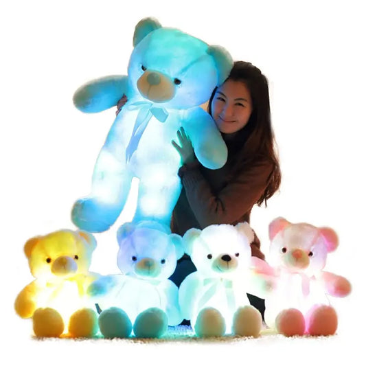 Big Light Up LED Teddy Bear Plush Toy